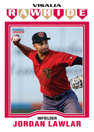 2022 Visalia Rawhide Team Card Set