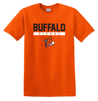 Buffalo Bisons Youth Lax Night Orange Tee