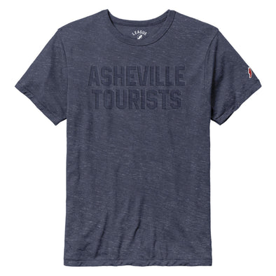 Asheville Tourists Victory Falls Tee in Navy by League