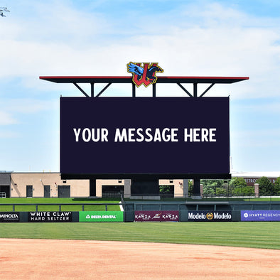 In-game Video Board Announcement