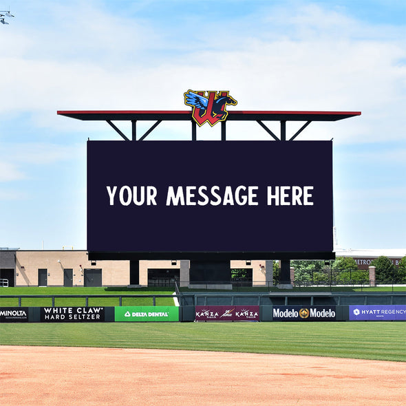 In-game Video Board Announcement