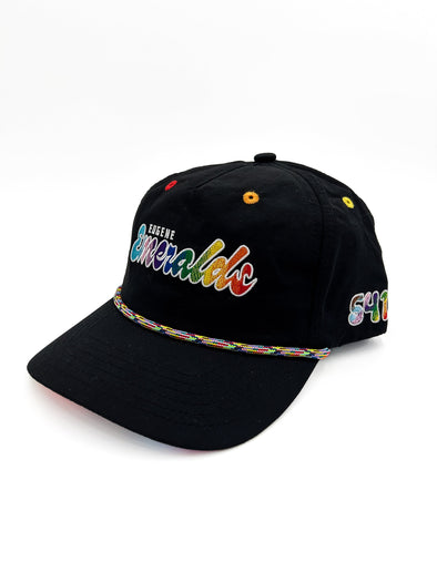 Eugene Emeralds Official League PRIDE Nylon Rope Cap