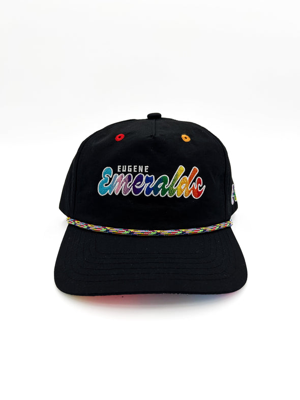 Eugene Emeralds Official League PRIDE Nylon Rope Cap