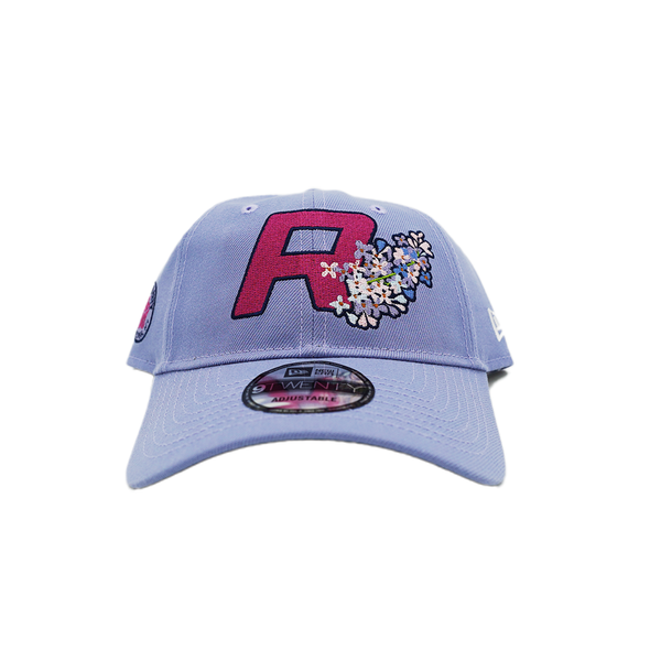 Rochester Red Wings ROC the Lilac Lavender Adjustable Cap