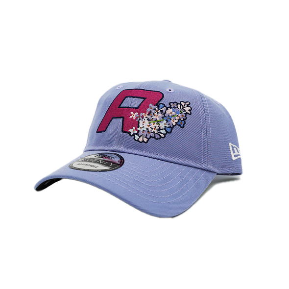 Rochester Red Wings ROC the Lilac Lavender Adjustable Cap