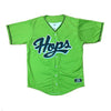 PERSONALIZED OT Sports Replica Lime Alternate Jersey, Hillsboro Hops