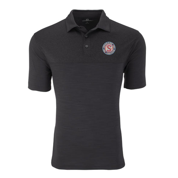 Spokane Indians Black Pro Horizon Logo Polo