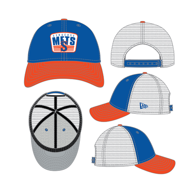 Syracuse Mets New Era 940 Royal Patch Adj. Cap