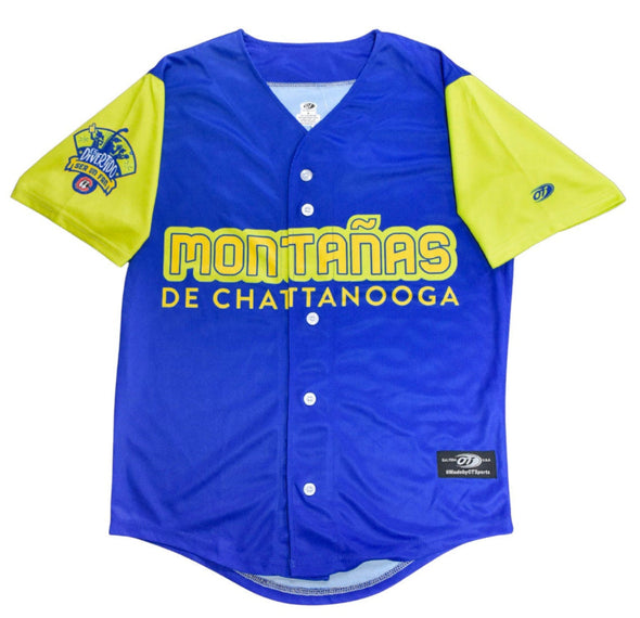 Chattanooga Lookouts Montañas de Chattanooga Replica Jersey