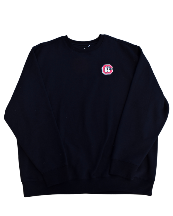Chattanooga Lookouts Victory Crew Black Pullover