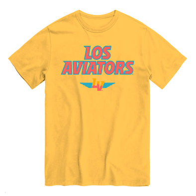 Men's Los Aviators Gold Short Sleeve '47 Franklin Tee