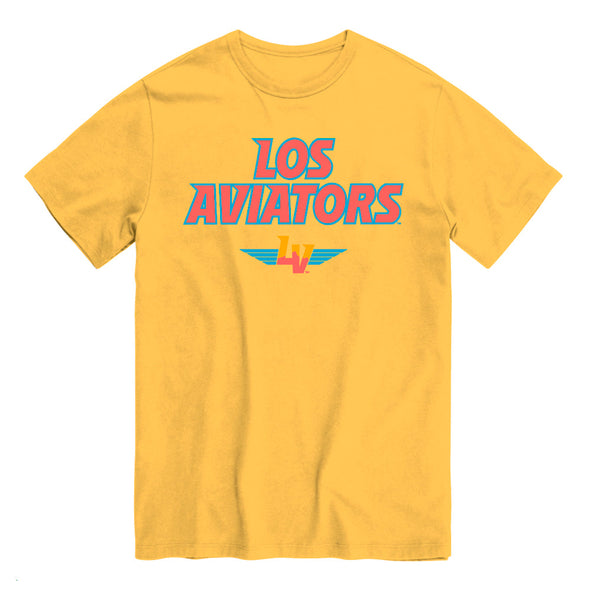 Men's Los Aviators Gold Short Sleeve '47 Franklin Tee