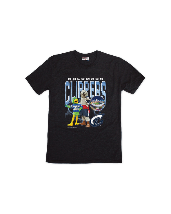 Columbus Clippers Where I'm From Youth Mascot Tee