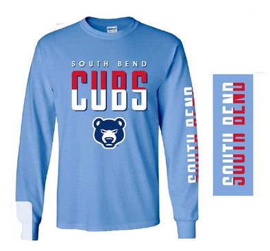 South Bend Cubs Men's Performance LS Tee