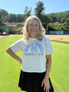 The Asheville Tourists Women's Stripe Shirt by Lusso