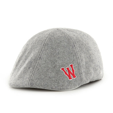 Worcester Red Sox '47 Gray Baker Boy Scally Cap