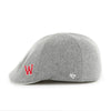 Worcester Red Sox '47 Gray Baker Boy Scally Cap