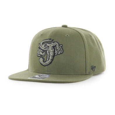 Jacksonville Jumbo Shrimp '47 Sandalwood Ballpark Camo Snapback