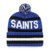 Saints 47' Royal Bering Cuffed Knit Cap