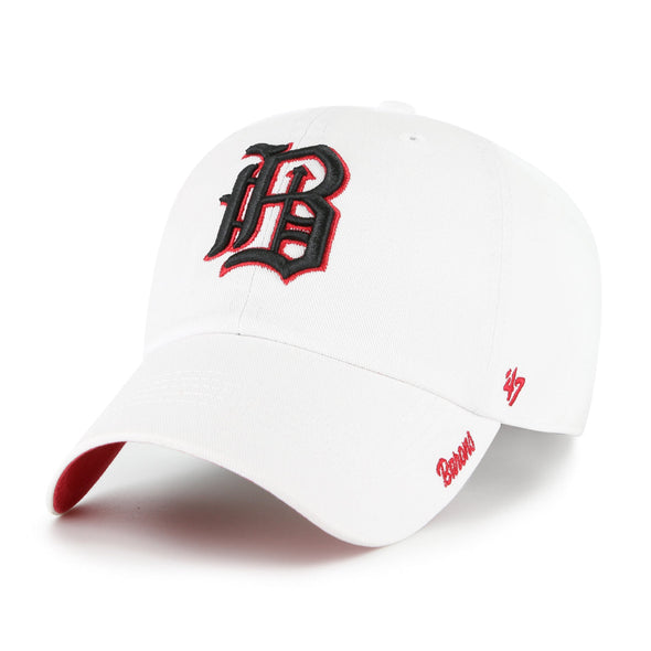 47 Brand Women's White Ballpark Cheer Clean Up