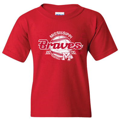 Mississippi Braves Youth Fuddy Tee