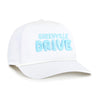 Greenville Drive 47 Brand Women's White Bright Side Hitch Hat
