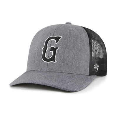 Greenville Drive 47 Brand Carbon Trucker Hat