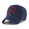 Toledo Mud Hens Navy Cross Bats Clean Up Cap