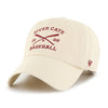 CROSSED BATS HAT - NATURAL, SACRAMENTO RIVER CATS