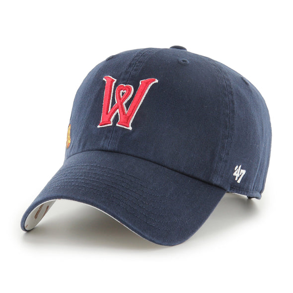 Worcester Red Sox '47 Navy Heart Hot Dog Clean Up