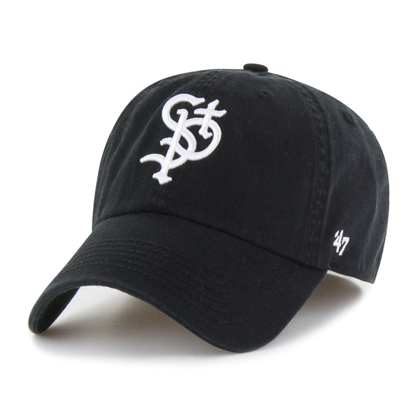 Saints 47' Black Classic Fitted Cap