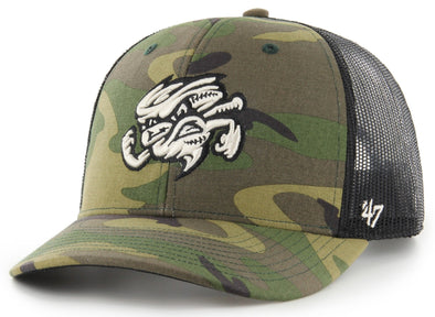 Omaha Storm Chasers '47 Brand Camo Trucker Cap