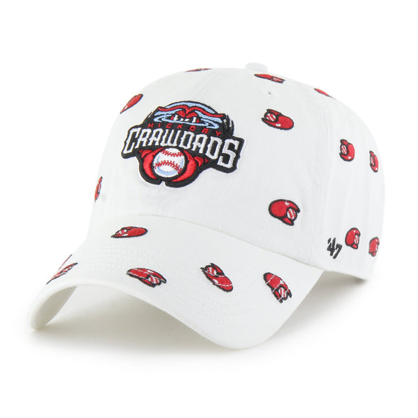Hickory Crawdads '47 Confetti Clean Up Ladies Adjustable Cap