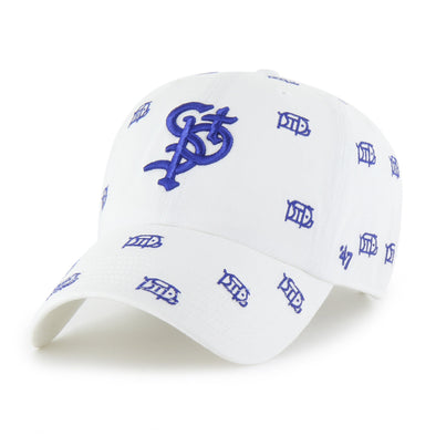 Saints 47' Women's White Confetti Clean Up Cap