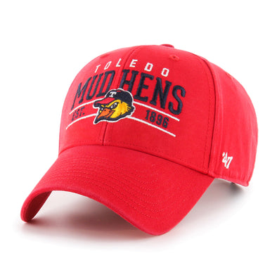 Toledo Mud Hens Red Centerline MVP Cap