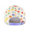 '47 Clean Up Youth Girls White Heart Spotted Hat