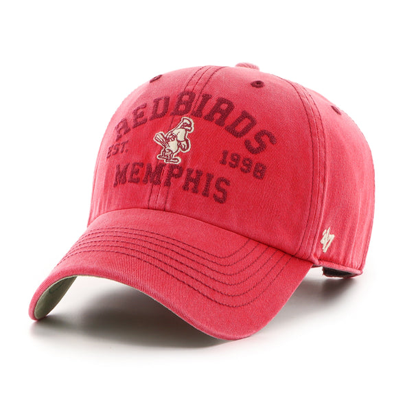 Memphis Redbirds Dusted Steuben 47 Clean Up Cap