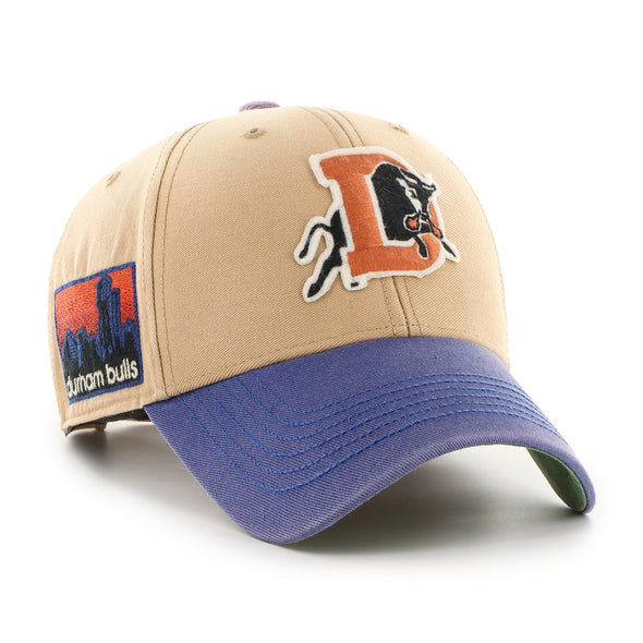 Durham Bulls 47 Brand Khaki Dusted Sedgwick MVP hat