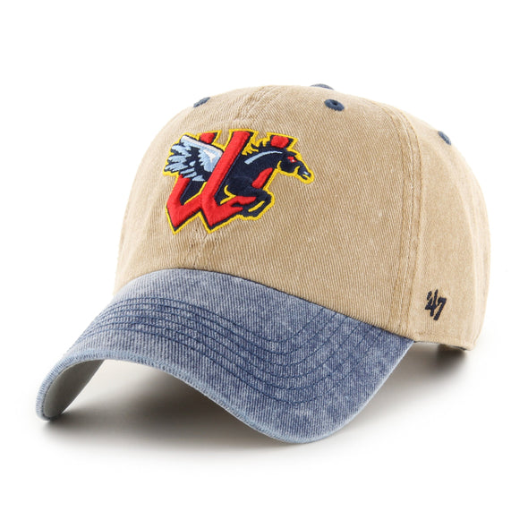 Wichita Wind Surge '47 Khaki 2-Tone Eldin Clean Up Cap