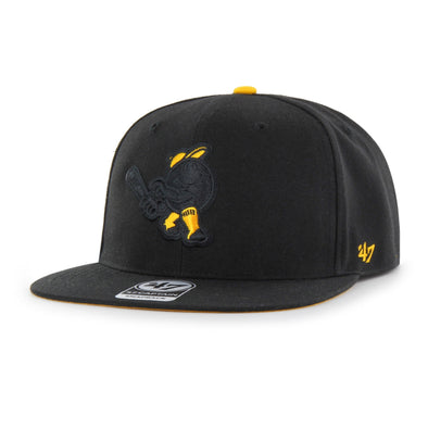 Worcester Red Sox '47 Black and Gold Smiley Captain