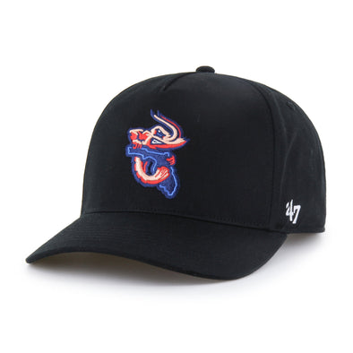 Jacksonville Jumbo Shrimp '47 Black Florida Logo Hitch