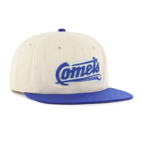 OKC Comets Script Tan Snapback Cap