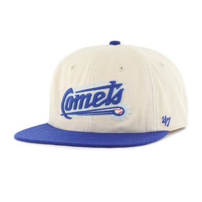 OKC Comets Script Tan Snapback Cap