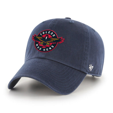 Toledo Mud Hens Navy Real Hen Circle Cleanup Cap