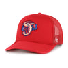 Jacksonville Jumbo Shrimp '47 Red Foam Trucker