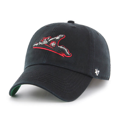 Richmond Flying Squirrels '47 Black Primary Logo Clean Up