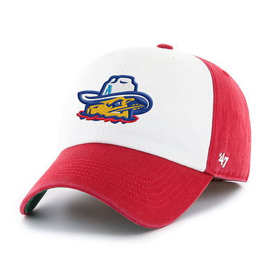 Amarillo Sod Poodles '47 Two Tone Red/White Head FRANCHISE