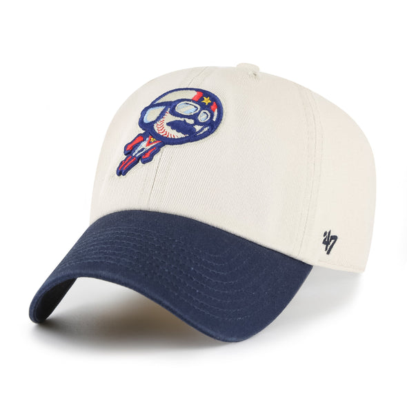 '47 Brand Bone Grandstand Clean Up Cap