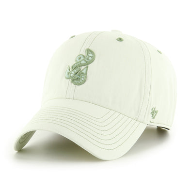 Gwinnett Stripers '47 Alternate Worm Logo  Clean Up Cap - Eucalyptus