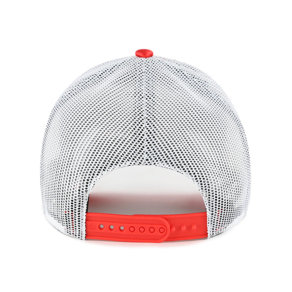 Tacoma Rainiers '47 Brand Women's Red Izzy Offside Trucker Cap